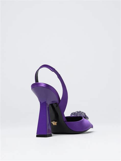 colli e sciarpe versace viola|Accessori Donna .